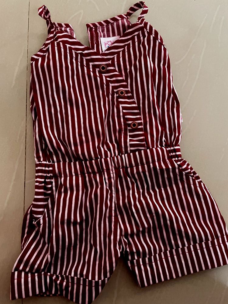 Baby Girl Jumpsuit 5 To 12 Months