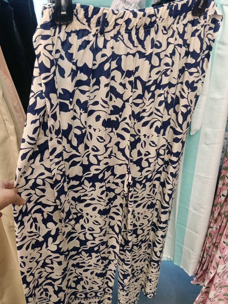 Floral Print Palazzo Pants
