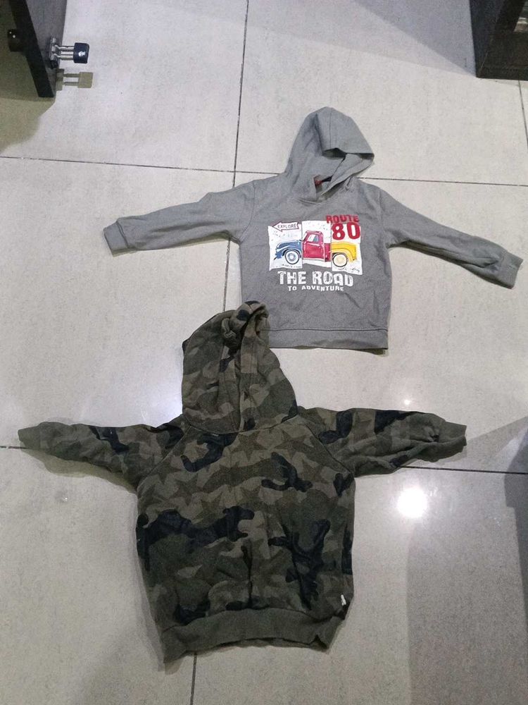 Cute Kids Hoodies - Set of 2