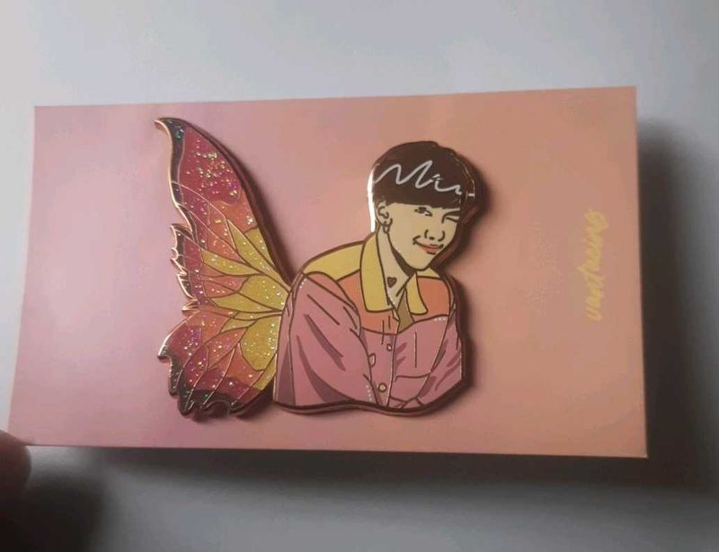 BTS Kpop Namjoon RM Fairy Hard Enamel Pin