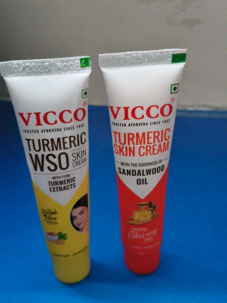 Vicco Turmeric Skin Cream Combo