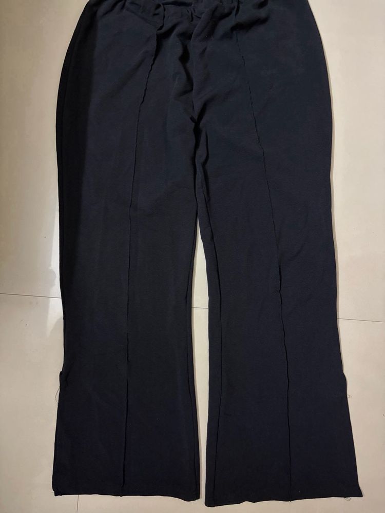 Black Flared Pants