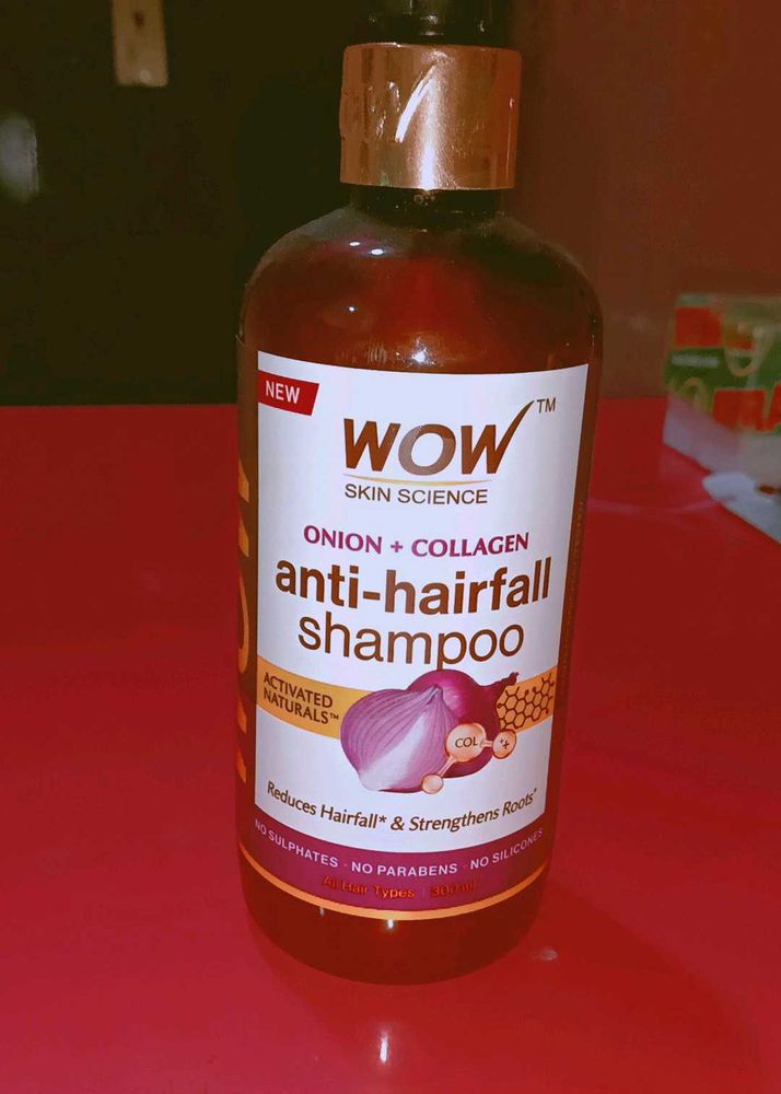 WOW Skin Science Anti-Hairfall Shampoo