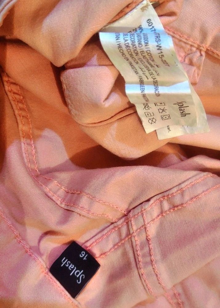 Baby Pink Jeans Pant For Women Stylish  Splash UAE