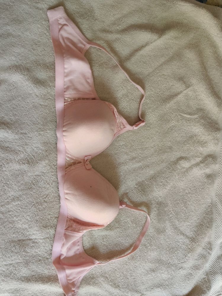 Light Pink Bra ...