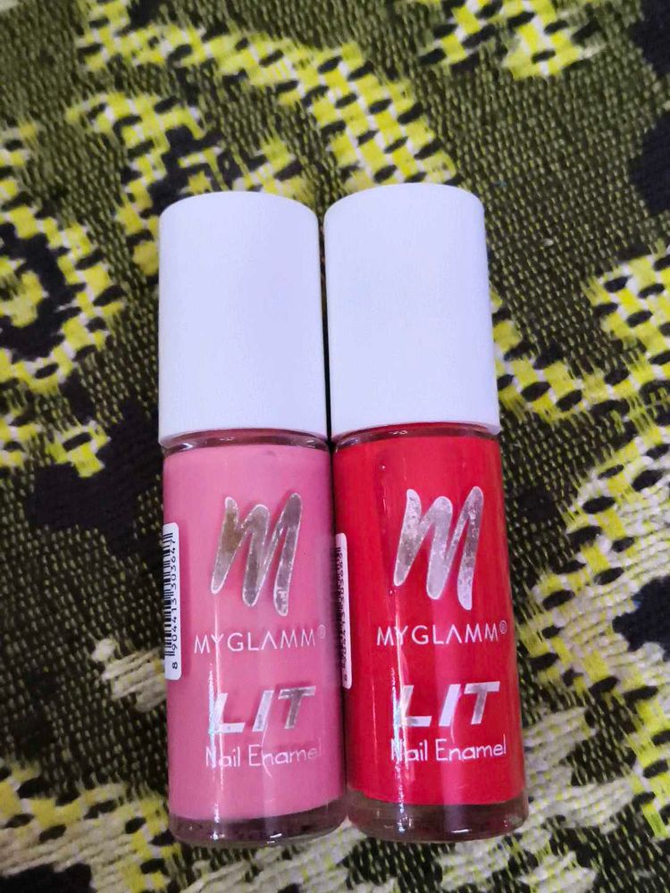 MyGlamm LIT Nail Enamel Set