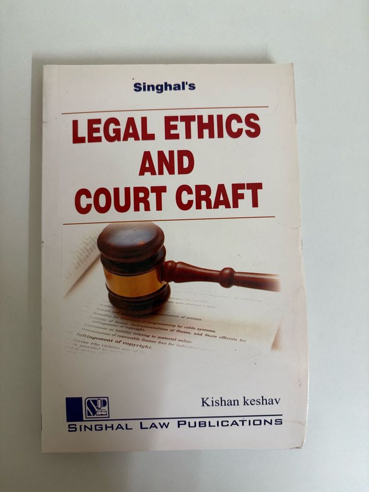 Legal Ethics Book