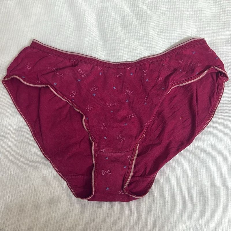 Cute Maroon Brief