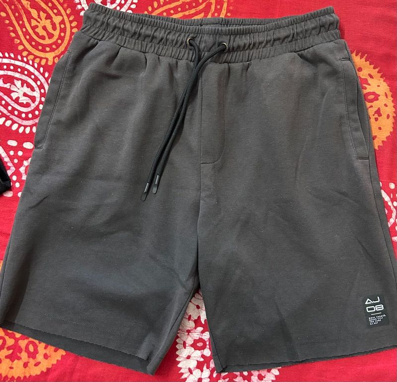 Men's Charcoal Grey Athletic Shorts