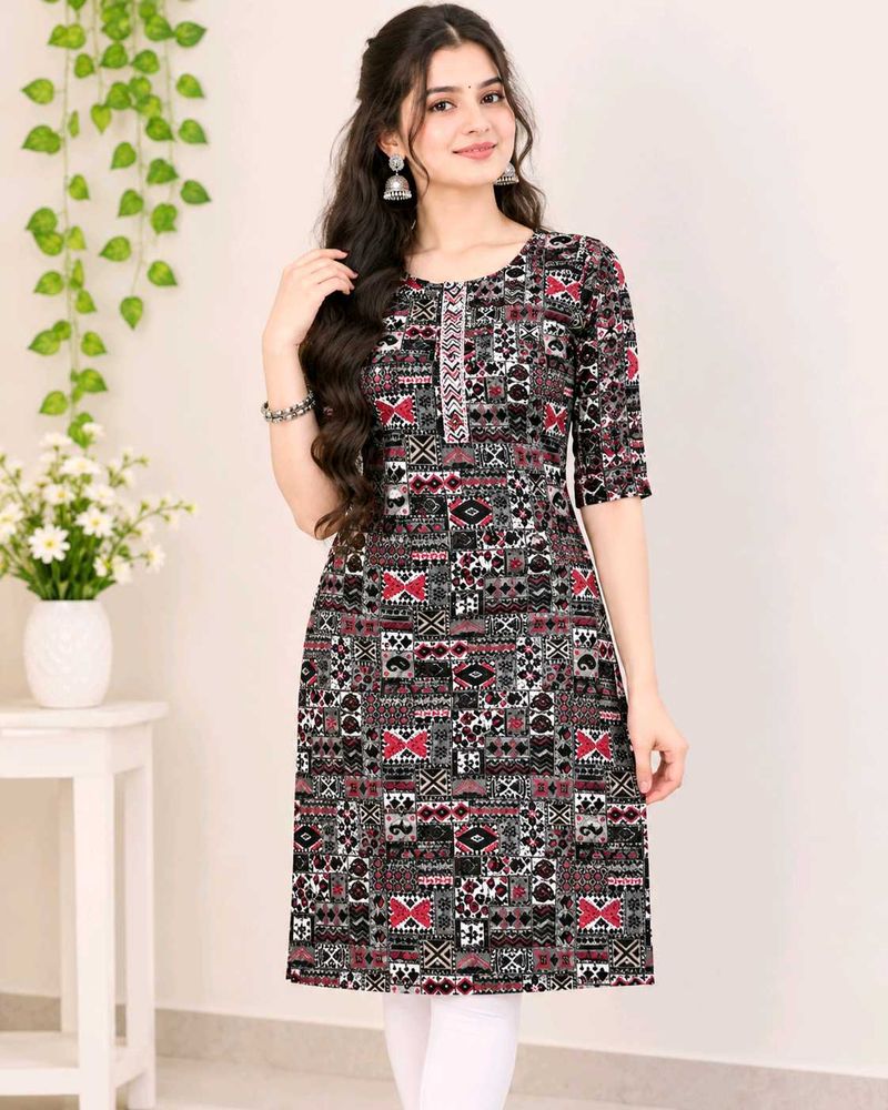 Stylish Printed Kurta