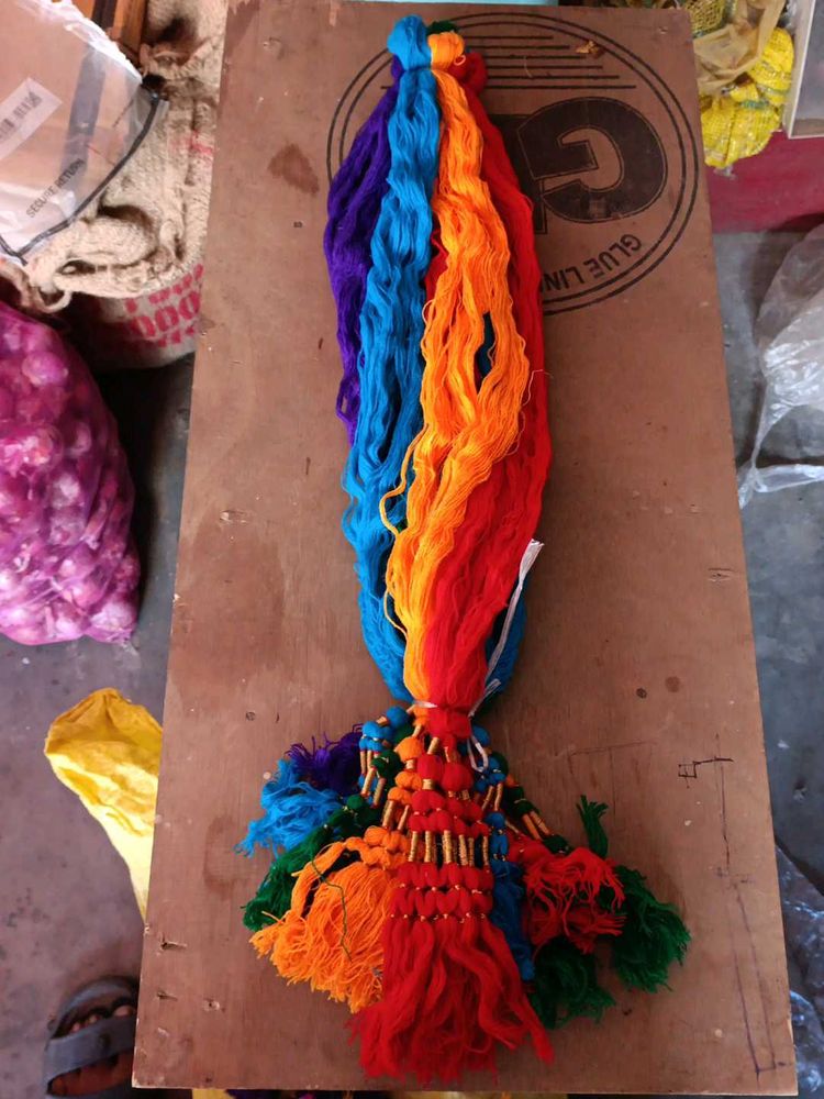 Vibrant Multicolored Tassel Set
