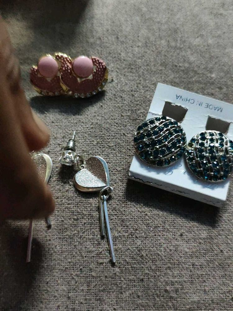Assorted Earrings Set ( 3 piece)