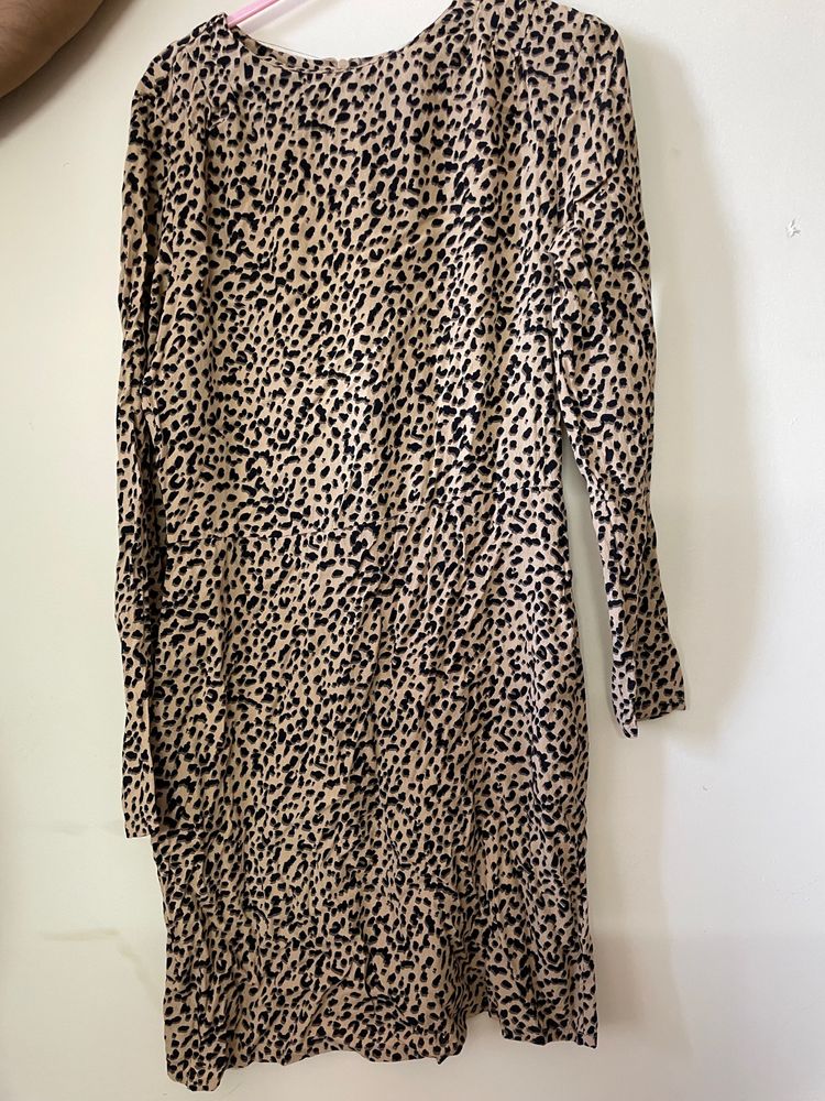 h&amp;m  brand new animal print branded dress for sale
