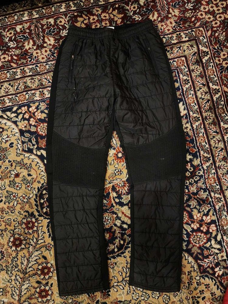 Black Padded Pants