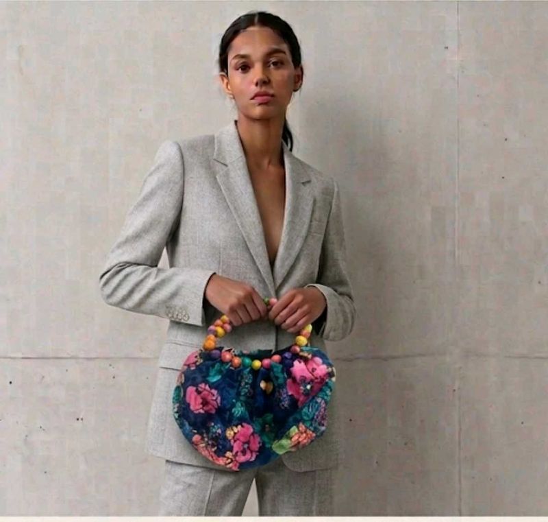 Unique Floral Handbag