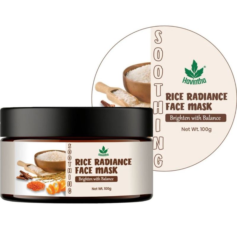 Havintho Rice Radiance Face Mask - Brighten Skin