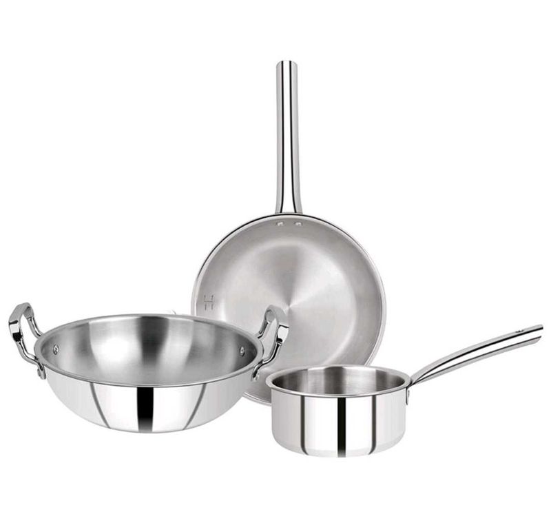 Triply Stainless Steel Cookware Set