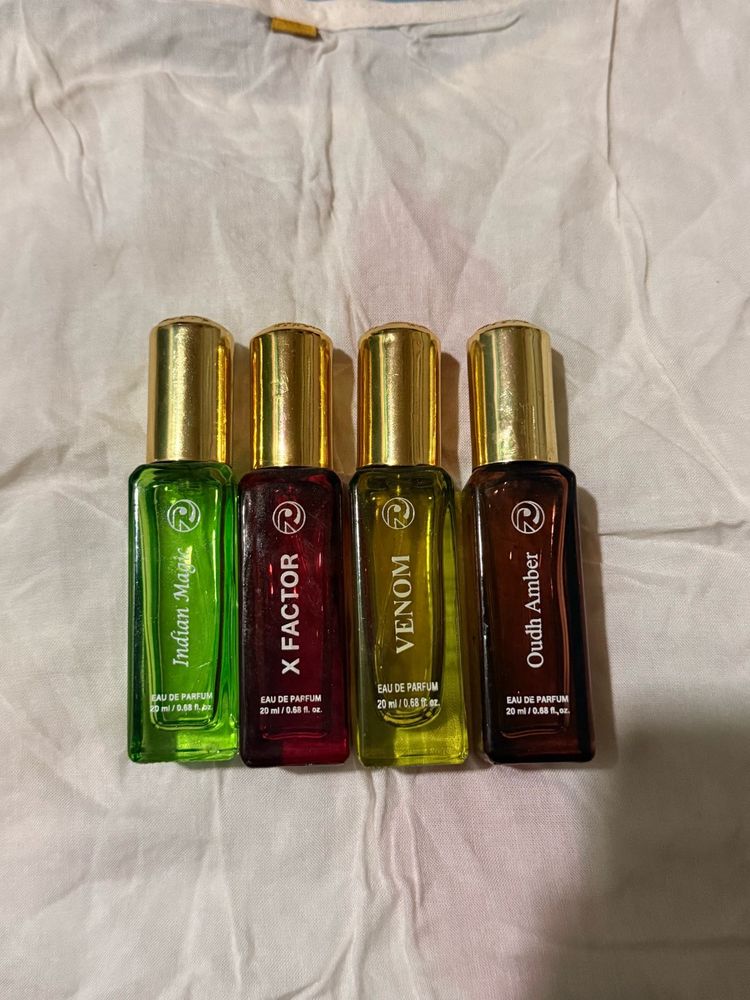 Set of 4 Eau de Parfum Miniatures