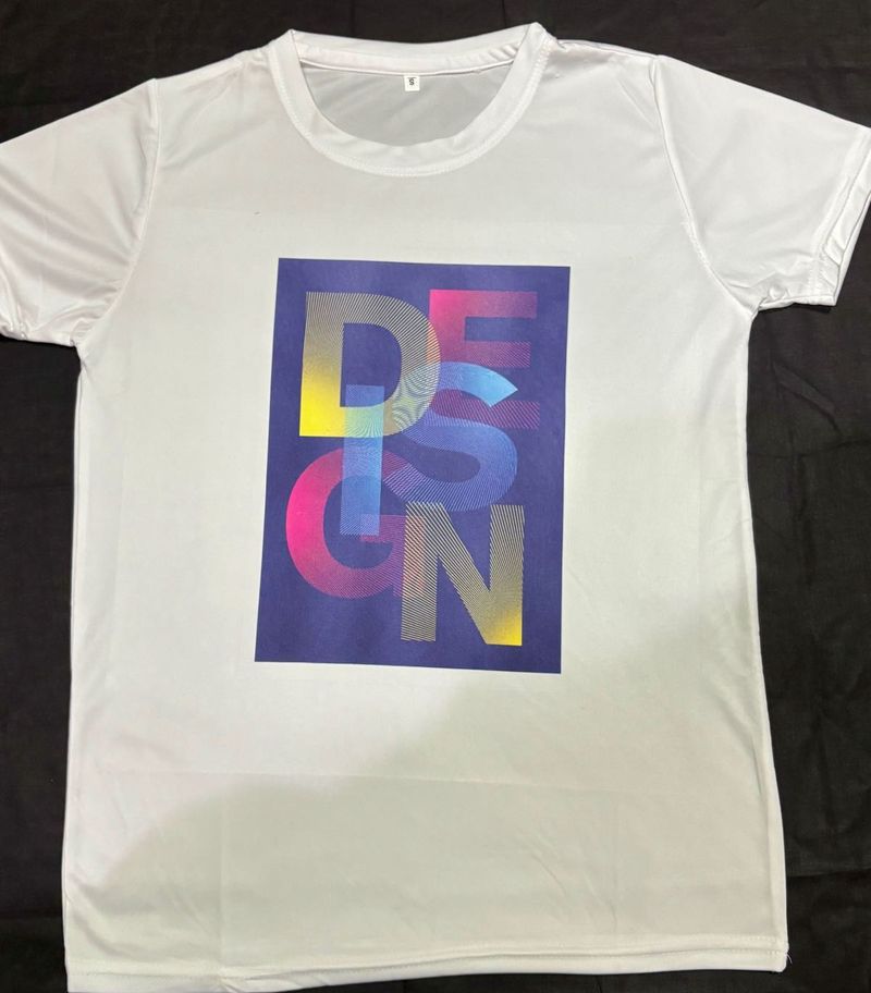 Graphic Design White T-Shirt