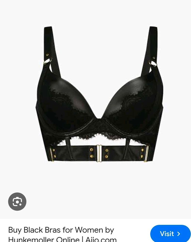 Sexy Black Lace &amp; Faux Leather set