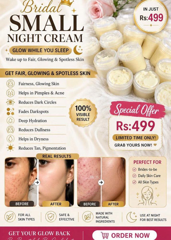 Bridal Small Night Cream