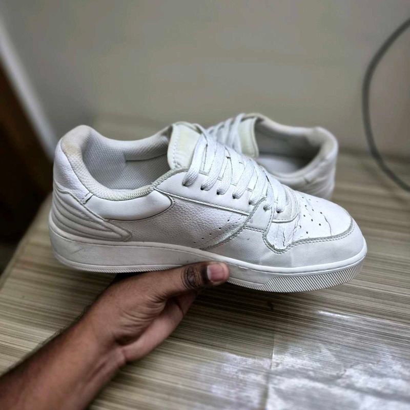 Classic White Sneakers