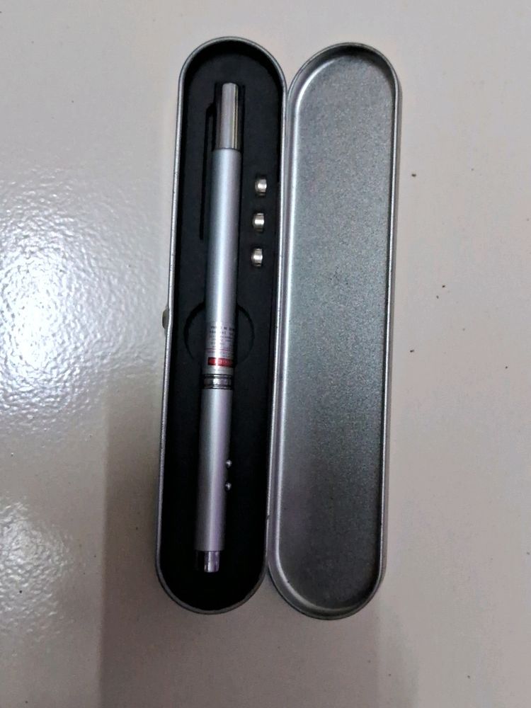 Multipurpose Antenna Pen with Torch, Pointer