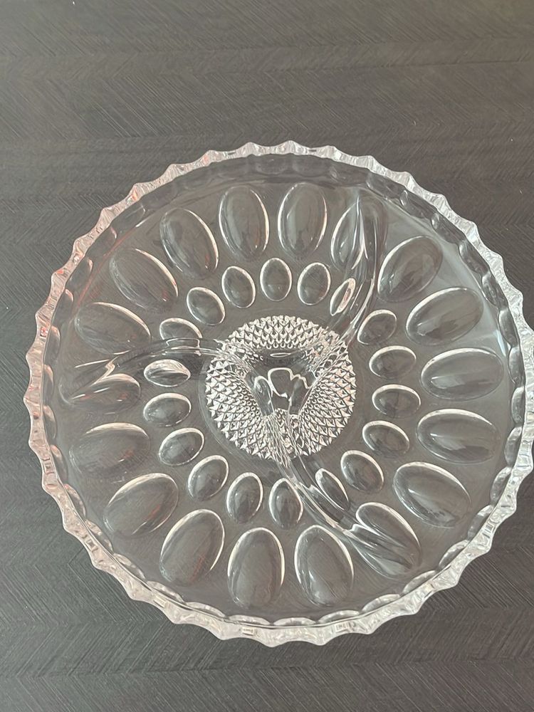 Beautiful glass tray