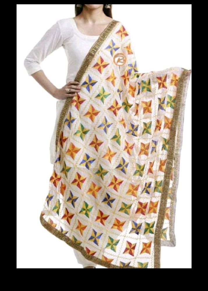 Multicolored &amp; banarsi dupatta combo
