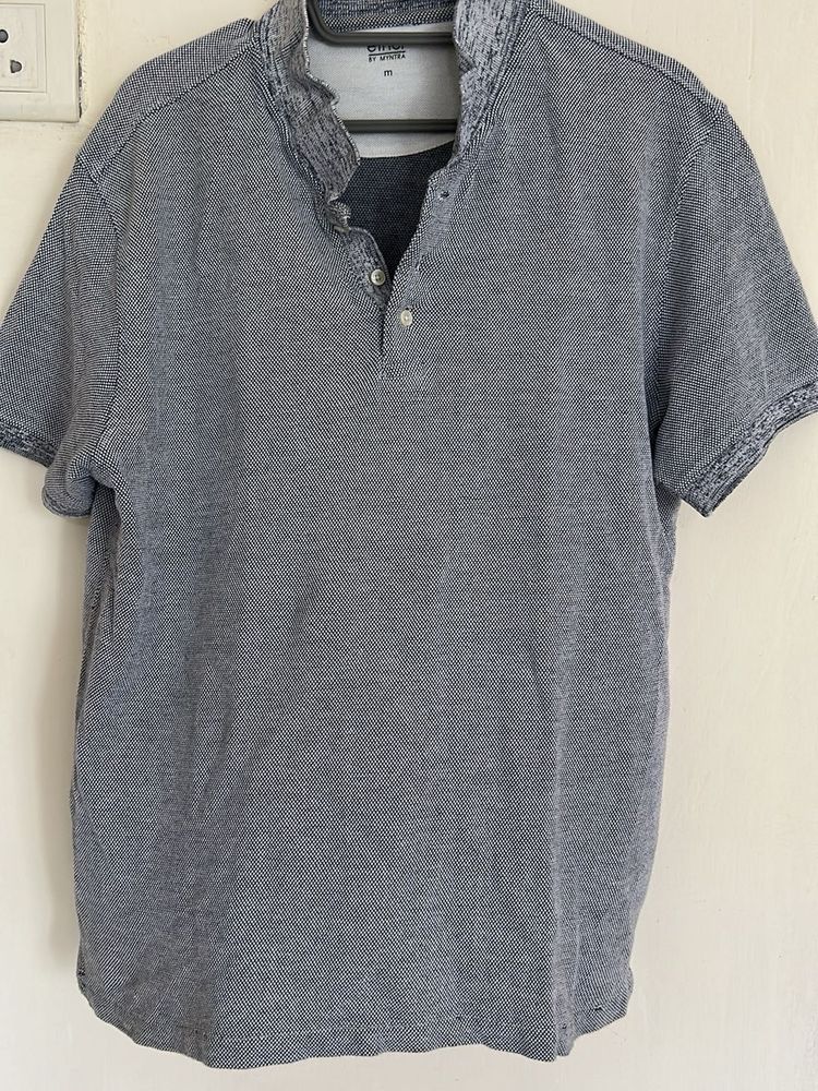 Ether Polo Tshirt In Self Design
