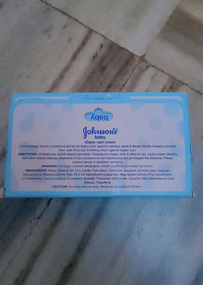 Johnson's Baby Diaper Rash Cream