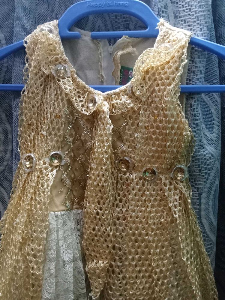 Sparkly Gold Party Dress