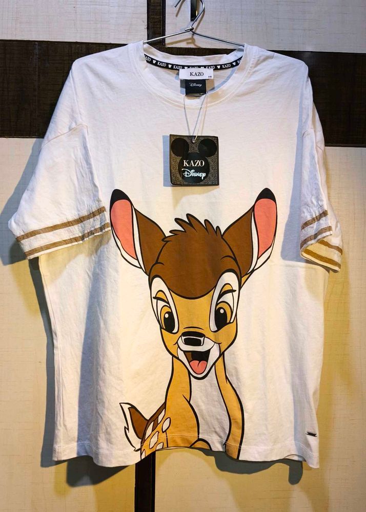 Kazo Bambi Print T-Shirt