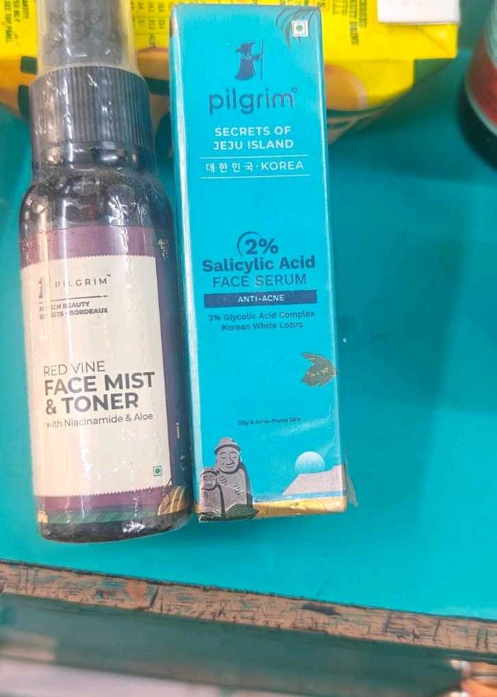 Pilgrim Face Mist &amp; Toner + Serum