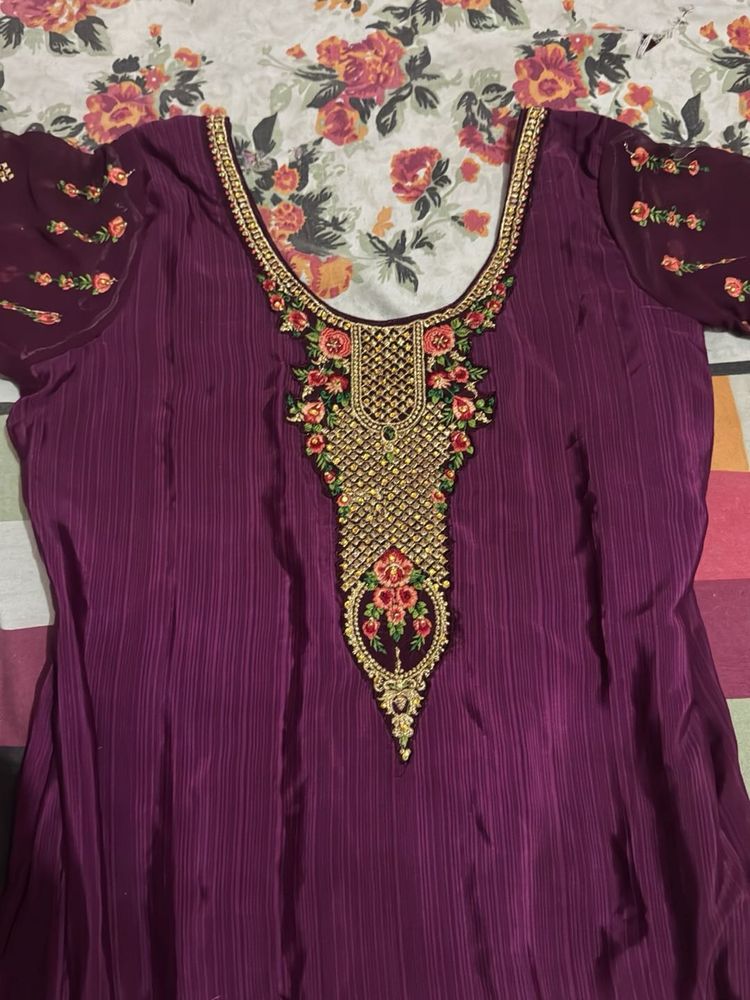 Beautiful Embroidered Kurta salwar