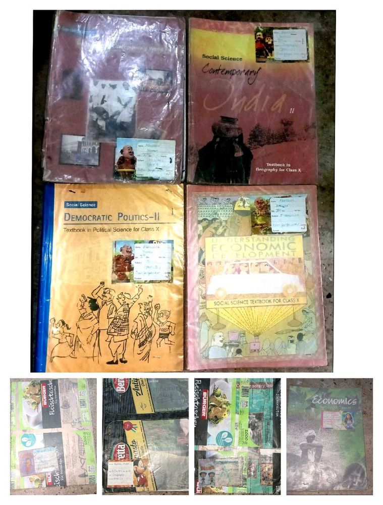 Class IX and  X Social Science Textbooks