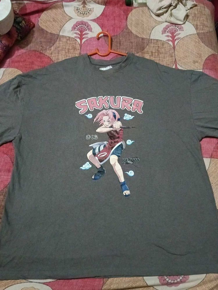 Sakura Naruto Graphic T-Shirt
