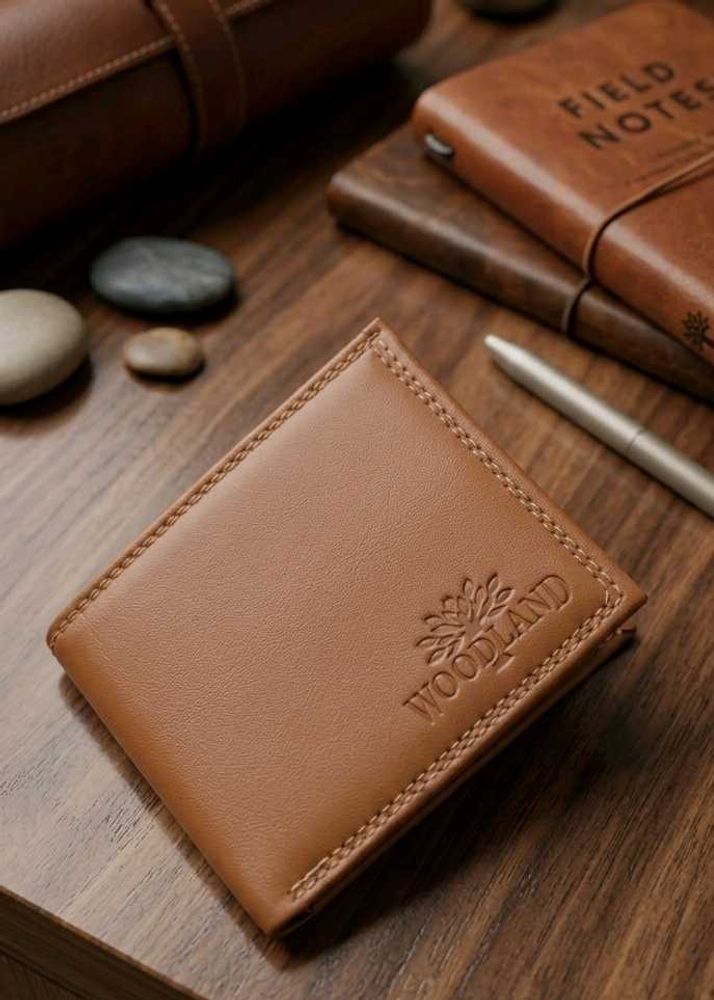 Woodland Brown Leather Wallet