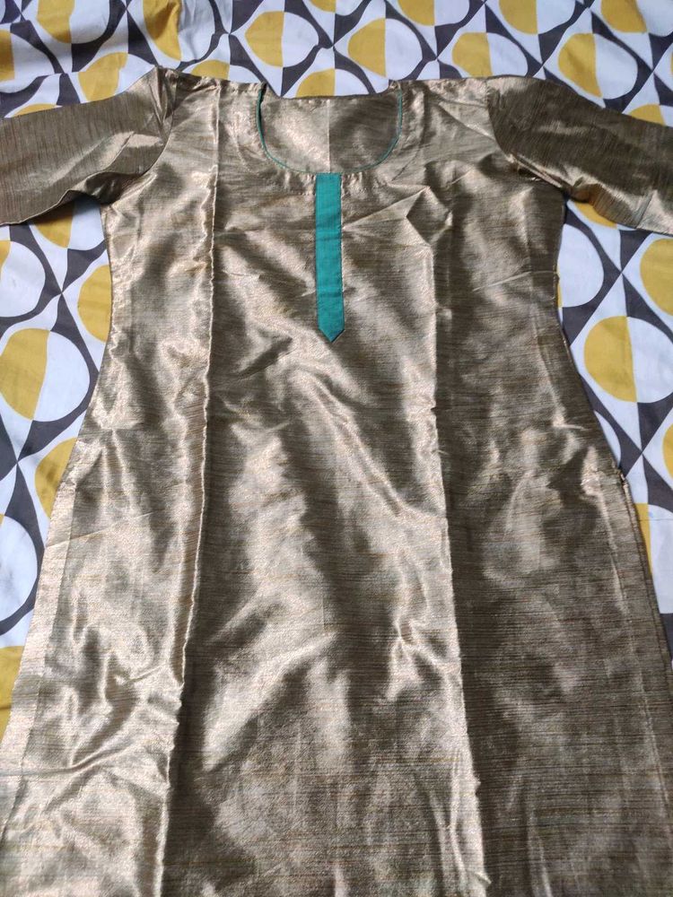 Elegant Gold Kurta