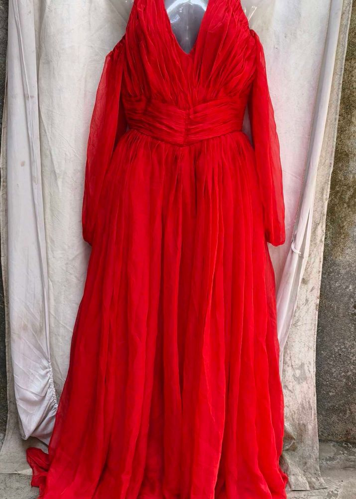 Stunning Red Evening Gown