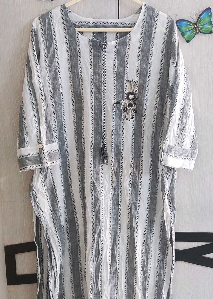 Stylish Striped Kurta