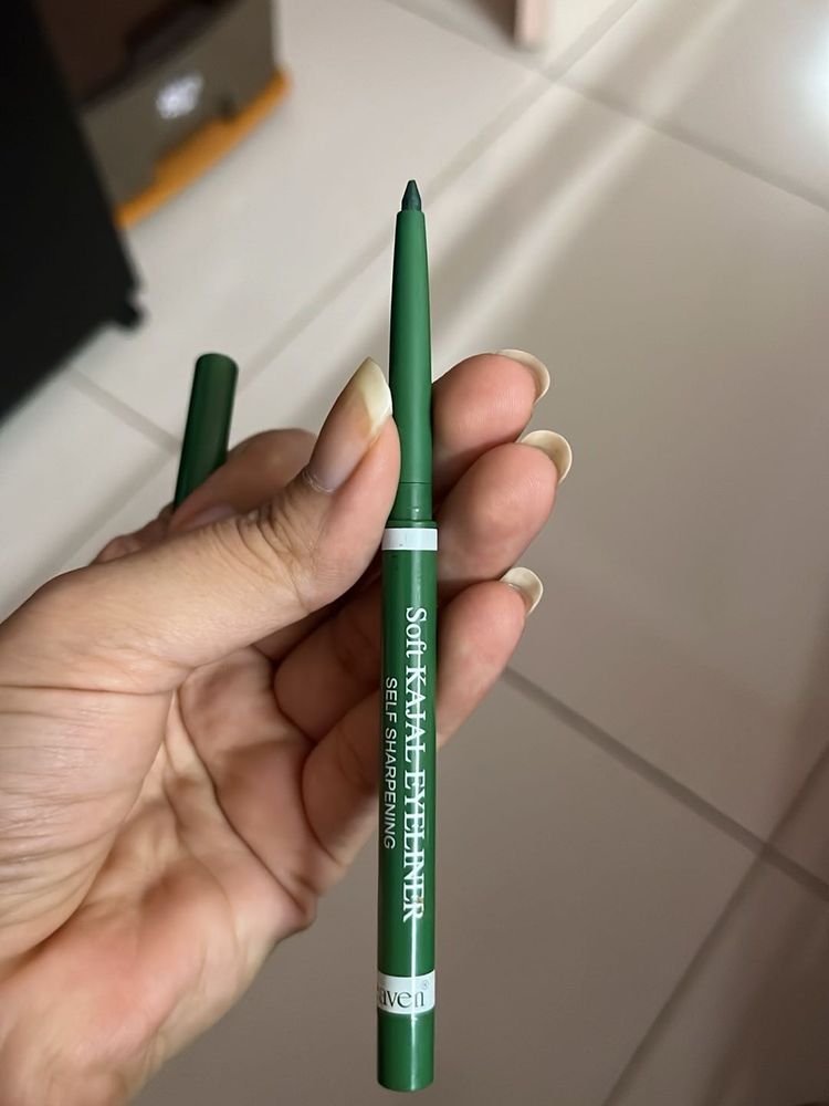 Green Soft Kajal Eyeliner Blue heaven