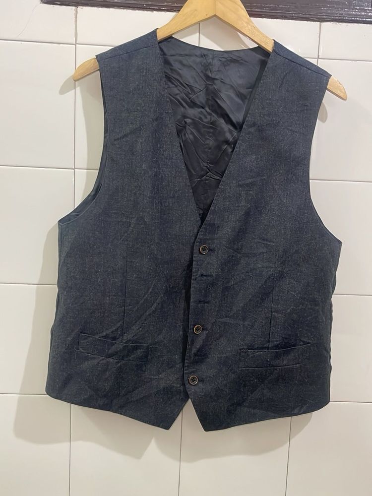 Men's Charcoal Grey Vest