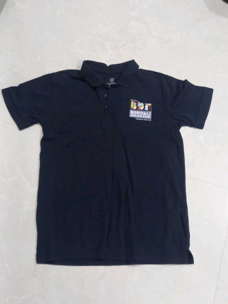 Black Polo T-Shirt