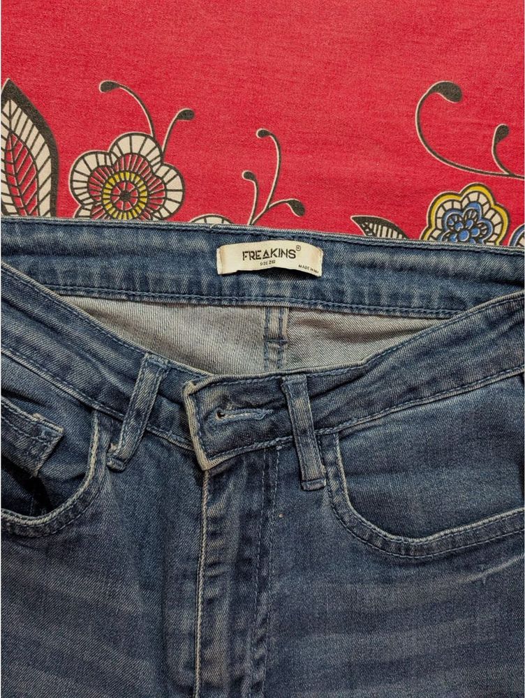Freakins Blue Denim Jeans