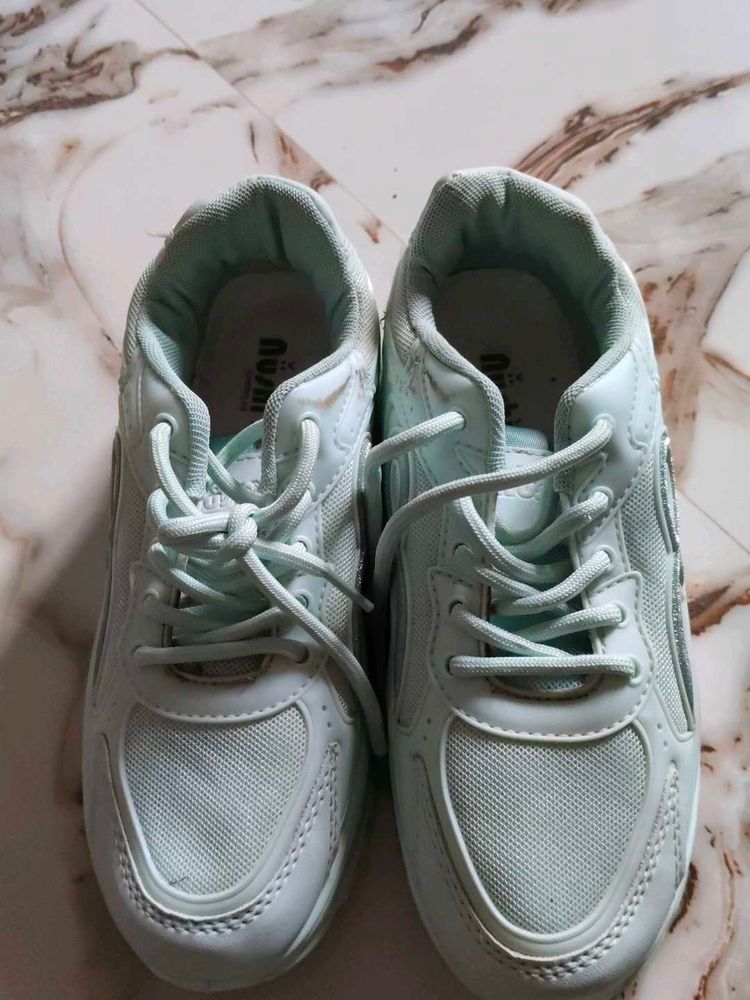 Light Blue Sneakers