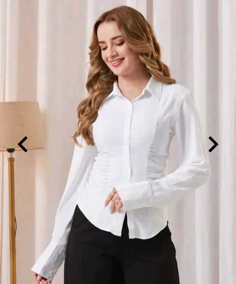 White Long Sleeve Shirt