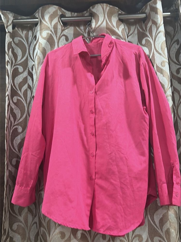 Fuschia Pink Top