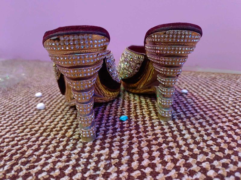 New Bridal Embellished Party Heels