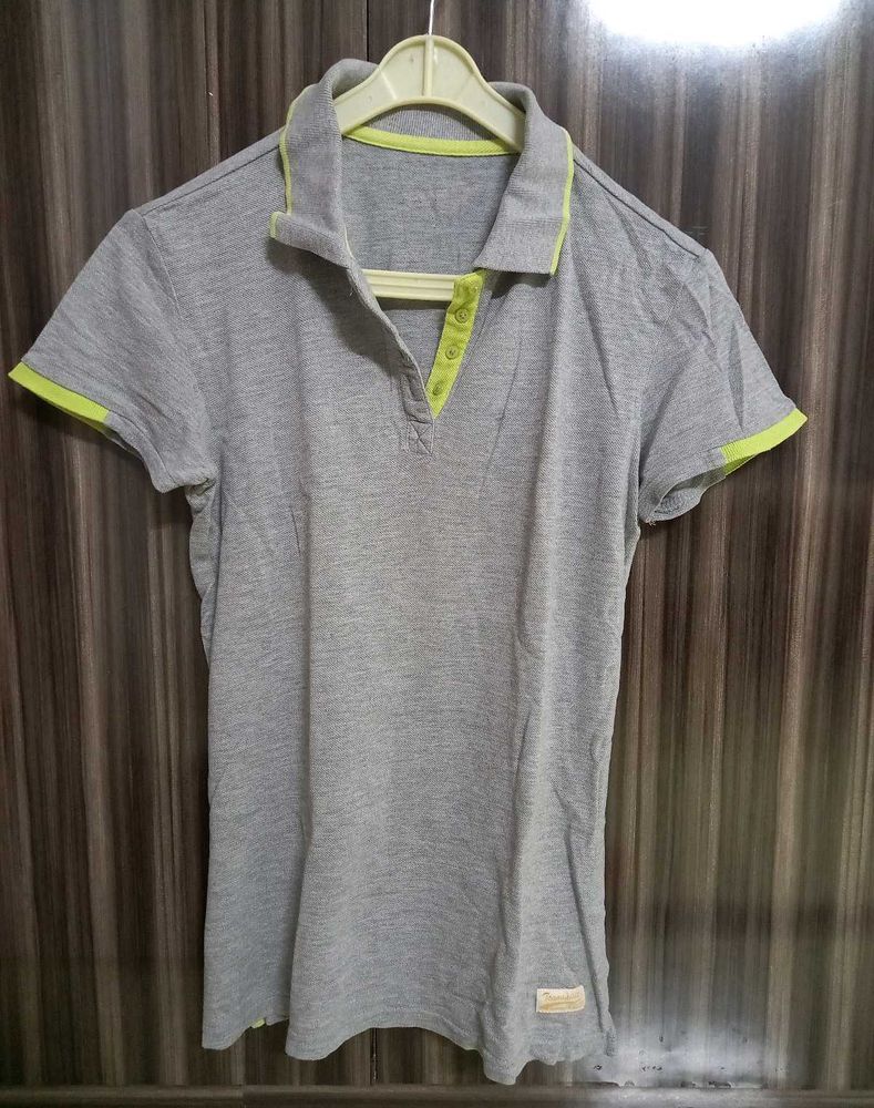 Grey Polo Tshirt
